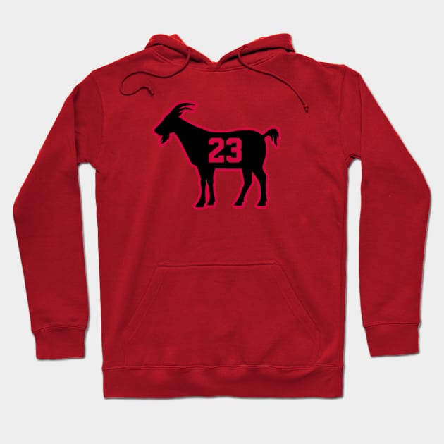 CHI GOAT - 23 - Red Hoodie by KFig21